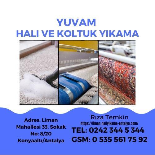 Konyaaltı Liman Mahallesi Halı ve Koltuk Temizliğinde Güvenilir Firma Seçimi