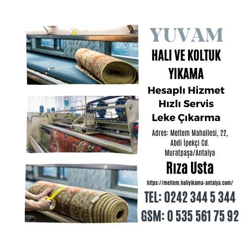 Muratpaşa Meltem Mahallesi Halı ve Koltuk Temizliğinde Müşteri Memnuniyeti